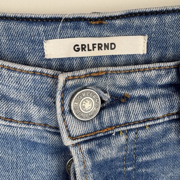 GRLFRND Karolina Skinny Straight Light Wash Jeans Size‎ 27 - Picture 4 of 9